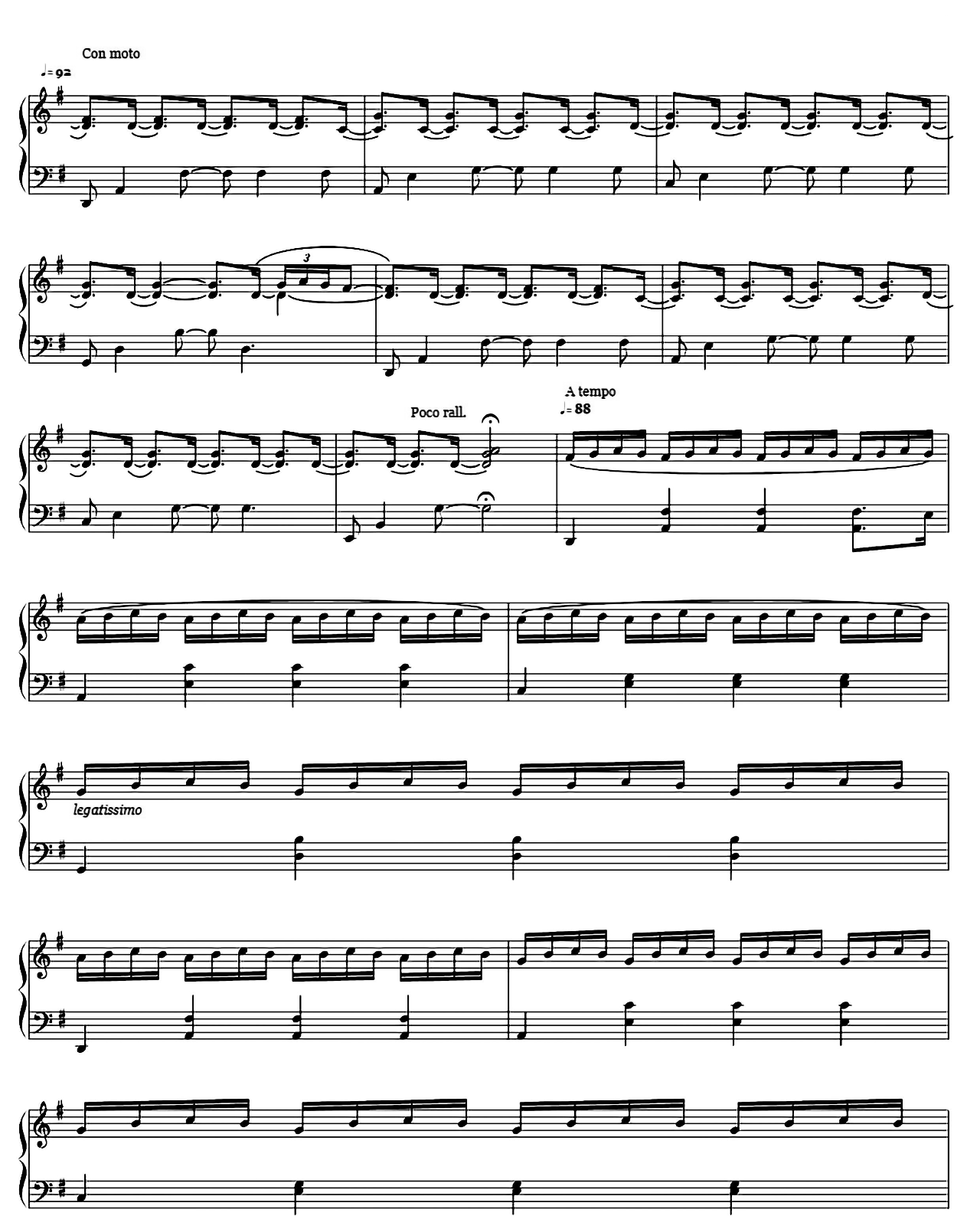 Ascent (from Seven Days Walking sheet music 5